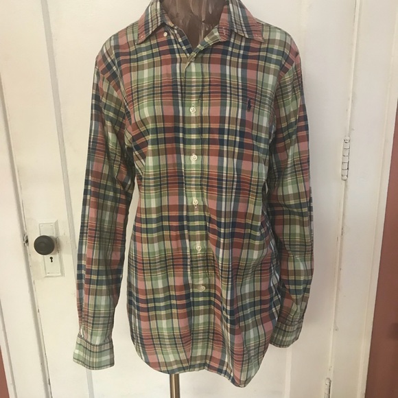 Ralph Lauren colorful striped button up - Picture 4 of 6